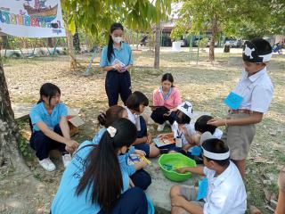 127. ค่ายวิชาการสะเต็มศึกษาเพื่อส่งเสริมการเรียนรู้ สำหรับนักเรียนโรงเรียนบ้านสระสิงห์โต อำเภอเมือง จังหวัดกำแพงเพชร วันที่ 8 มีนาคม 2566